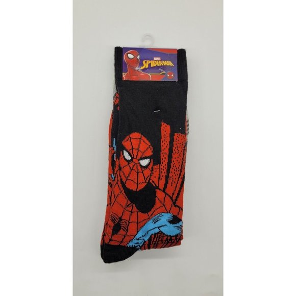 HYP Marvel Spider-Man Socks 2 Pairs - Picture 1 of 2